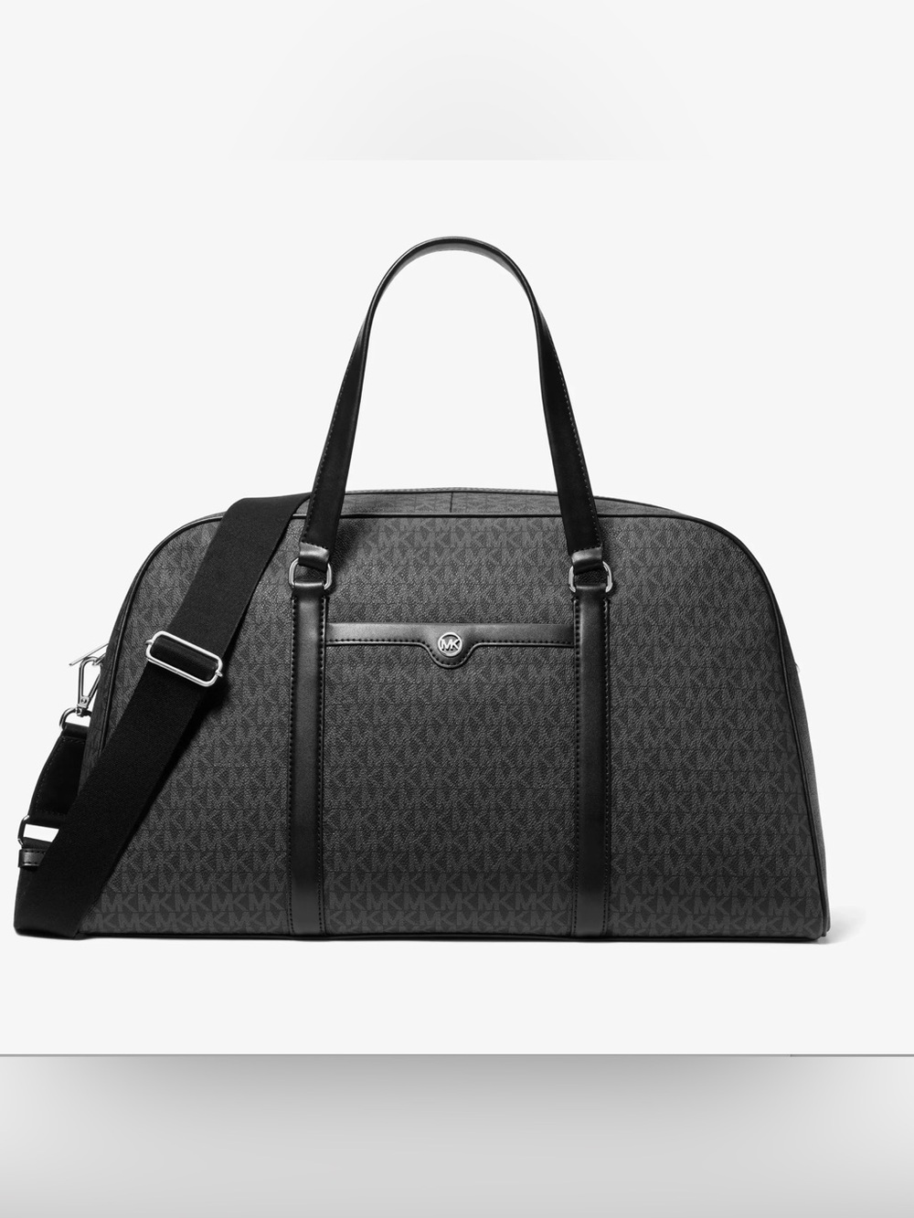Michael Kors Jet Set Travel Extra-Large Signature Logo Weekender Black